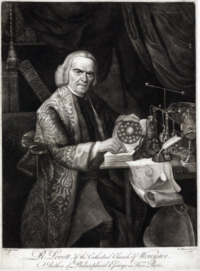 リチャード・ロベット（イギリスの物理学者、1750～1780年頃 作： Unbekannt