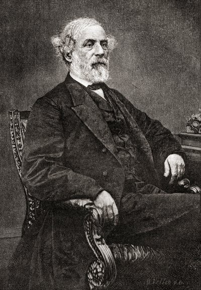 ロバート・エドワード・リー（1887年発行の「センチュリー・マガジン」より）（エングレーヴィング 作： Unbekannt
