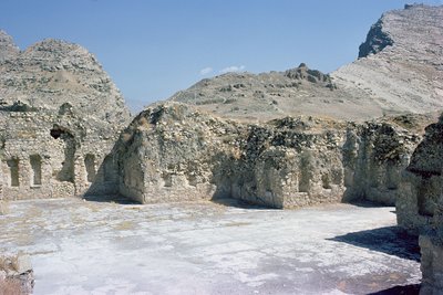 シャプール1世（241-72）の宮殿跡（写真）（サーサーン人 作： Unbekannt
