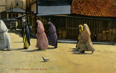 サラエボ - ベールを被ったトルコ人女性 作： Unbekannter Künstler