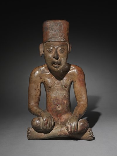 着席フィギュア、オアハカ、300 BC-700 AD 作： Unbekannt
