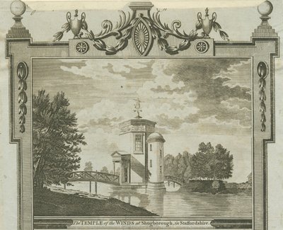 Shugborough-風の寺院：彫刻、nd [c 1770] 作： Unbekannt