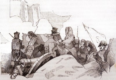 薔薇包囲戦、半島戦争 作： Unbekannter Künstler