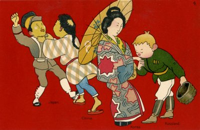 日清戦争とロシアの朝鮮占領 作： Unbekannter Künstler