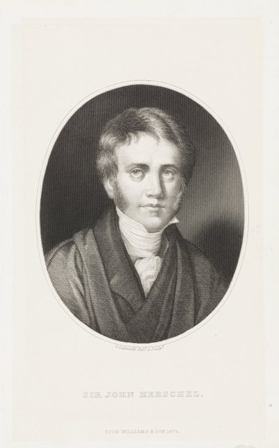 サー・ジョン・ハーシェル（イギリスの天文学者・科学者）Sir John Herschel 作： Unbekannt