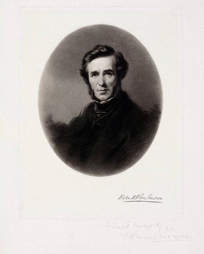 ロバート・ローリンソン卿（イギリスのエンジニア、衛生学者）1860年頃 作： Unbekannt