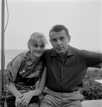 監督のミロス・フォルマンと女優のブレショバ（Brejchova）がヴェネツィア・リドで共演 - 1965年 作： Unbekannt