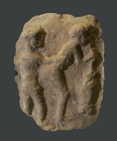 性交を描いたタブレット。メソポタミア、紀元前2000年から1600年頃 作： Unbekannt