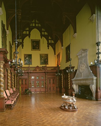 The Great Hall, Burghley House, Stamford, Lincolnshire (photo) 作： Unbekannt