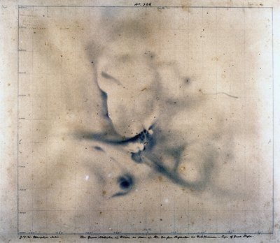 オリオン座の大星雲、1838-1840年頃 作： Unbekannt
