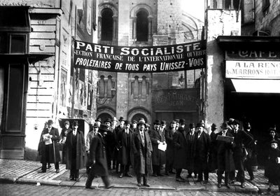 フランス・トゥールでの社会主義大会 12月25-30日 作： Unbekannter Künstler
