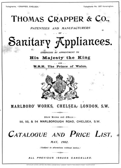 Thomas Crapper and Companyのカタログ Thomas Crapper and Companyのカタログ 作： Unbekannt