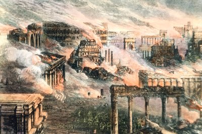 ローマの火 作： Unbekannter Künstler