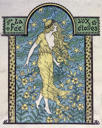 星の妖精、1900年頃（イラスト） 作： Unbekannter Künstler
