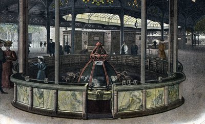 温泉観光：フランス、ヴィシーのサント・グリル源泉 1905 ca.(温泉観光：フランス、ヴィシーのサント・グリルの源泉 作： Unbekannter Künstler