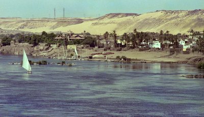 ファルカボートエジプトでナイル川を見る、1979年頃（写真） 作： Unbekannter Künstler