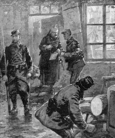 第一次世界大戦 - フランス陸軍元帥とジョッフル将軍 作： Unbekannter Künstler