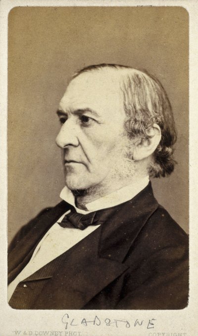 ウィリアム・エワート・グラッドストーン（イギリス自由党政治家）1870年代頃 作： Frederick (attr. to) Barnard