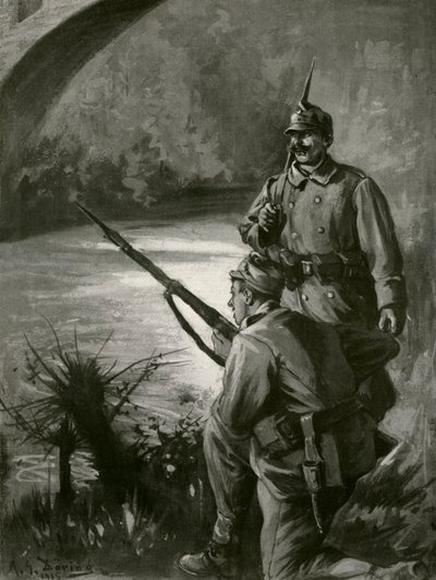第1次世界大戦：イソンゾの戦い第3次攻勢 作： Unbekannter Künstler