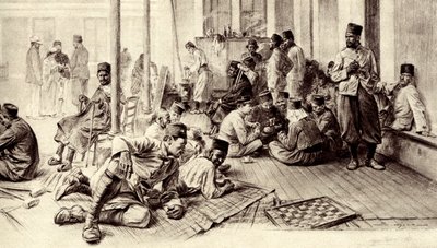 第一次世界大戦：療養するアフリカのフランス兵 作： Unbekannter Künstler
