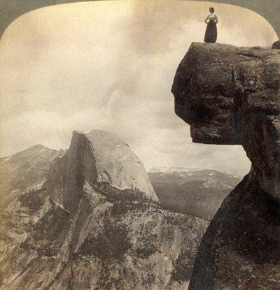 Natures Grandest Scenery-Calcier Point NE Yosemite Valley、Cal。、1902から見下ろす。 作： Underwood and Underwood
