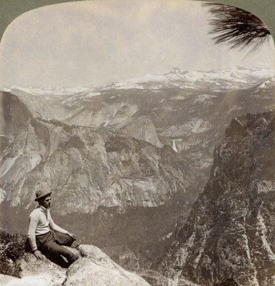 ヨセミテバレー、カリフォルニア州、アメリカ、1902 作： Underwood and Underwood