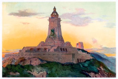 カイザー ヴィルヘルム 1 世の記念碑、1897 年、1900 年 作： Unger