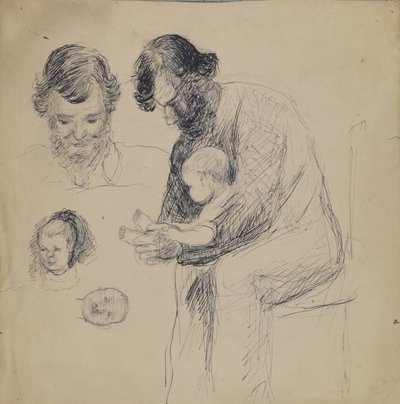 人間、子供、幼児の研究 作： Unidentified