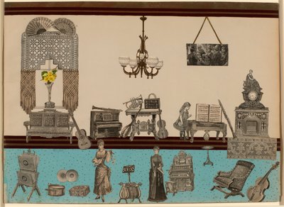 無題（ヴィクトリアン・コラージュ） 作： Unidentified