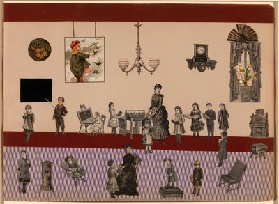 無題（ヴィクトリアン・コラージュ） 作： Unidentified
