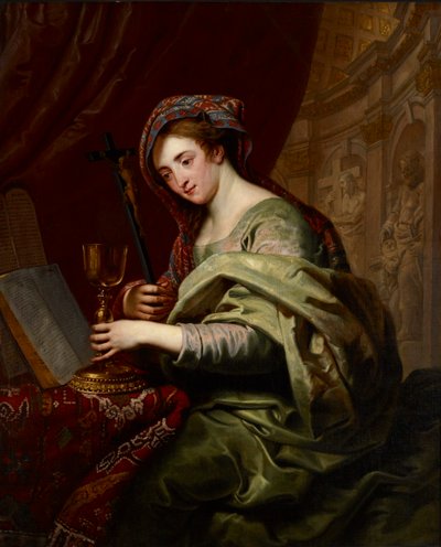 信仰、c。 1675-1700。 アーティスト: 不明、アノン。 作： Unbekannt