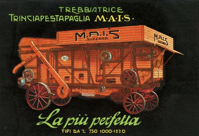 農業機械。スザラ、1925 作： Unknown
