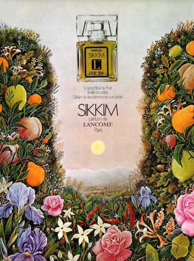 Parfum de Lancome。ランコムの香水。 作： Unknown