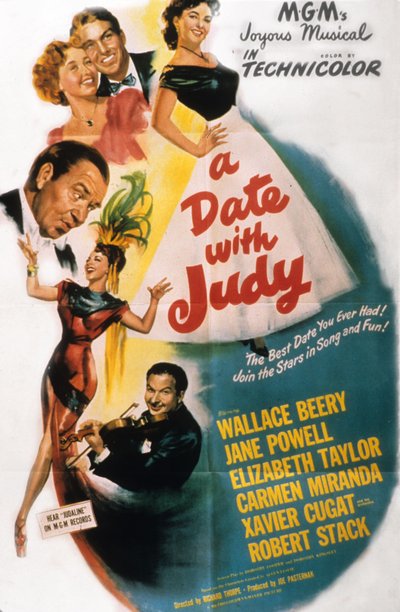 ジュディとのデートのためのポスター、1948 作： Unknown