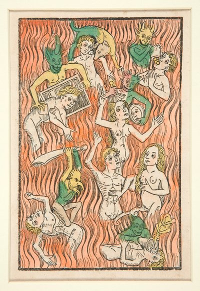 煉獄、「魂の根の庭」のイラスト 作： Unknown