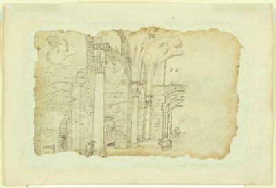ディオクレティアヌス (直腸) の用語の遺跡; 同じ主題の別のビュー (裏面) 作： Unknown