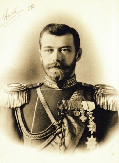 ロシア皇帝、皇帝ニコラスLl、1898年。 作： Unknown