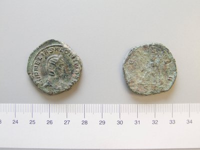 ガリエヌスのセステルティウス、ローマ出身のローマ皇帝 作： Unknown