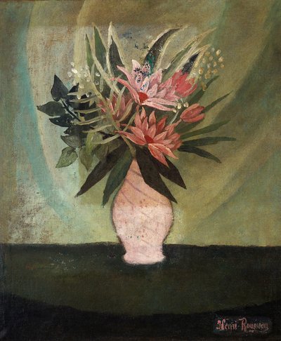 静物、花瓶の花 作： Unknown