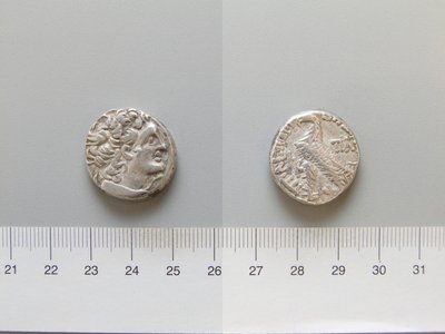 エジプト出身のエジプト王、プトレマイオス 12 世のテトラドラクマ 作： Unknown