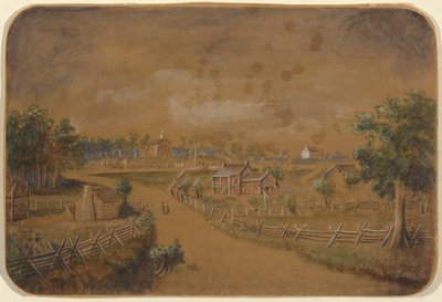 無題の風景 (Claverack, NY?) 作： Unknown