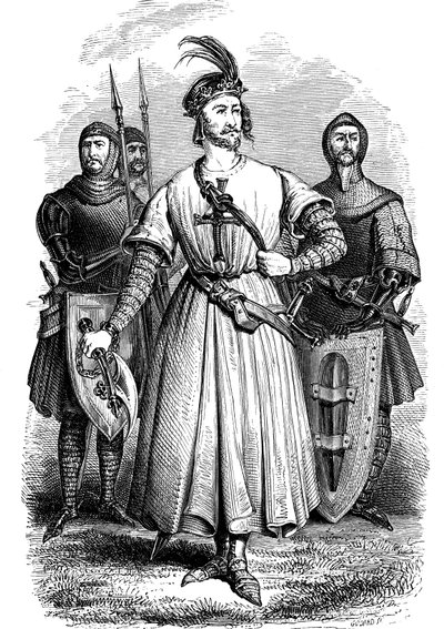 1157-1199、イングランド王リチャード1世 "リチャード・ライオンの心臓"、イングランド王兼ノルマンディー公爵 作： Unknown artist