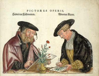 挿絵を描いた2人のアーティスト、Albert MeyerとVeit Rudolph Speckle、Leonhart Fuchsによる「De Historia Stirpium commentarii insignia,...」。 作： Unknown artist