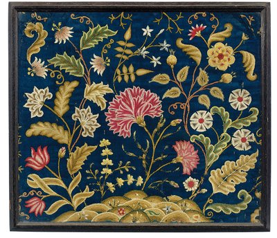 ジョージII刺繍の絵、1740年頃 作： Unknown