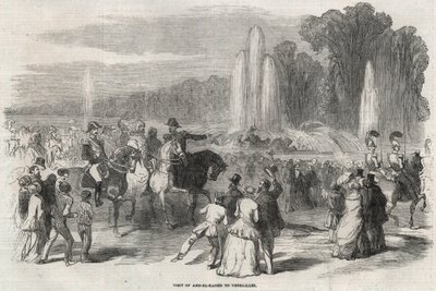 Abd al Qadir (1808-1883) アルジェリアの自由戦士、戦争大臣Alphonse Henri d