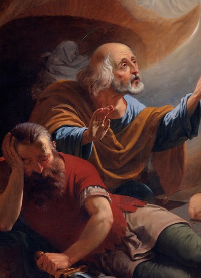Um anjo liberta São Pedro da prisão, chamado F. Devigne (?) 作： Unknown artist