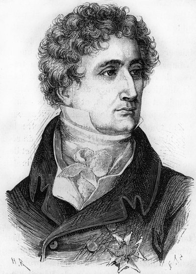 アルマン・エマニュエル・デュ・プレシ（1766-1822）、リシュリュー公爵、フランスの政治家。 作： Unknown artist