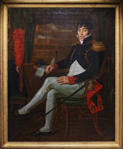 帝国下の砲兵将校、1804-15年頃（油彩・キャンバス 作： Unknown artist