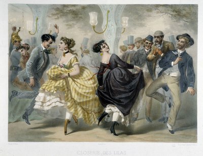 クロスリー・デ・リラでの舞踏会（1860年頃 作： Unknown artist