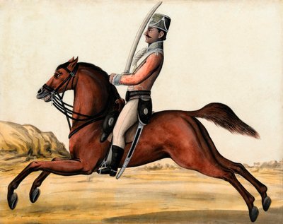 ベンガルネイティブキャバリー、1788年頃 作： Unknown